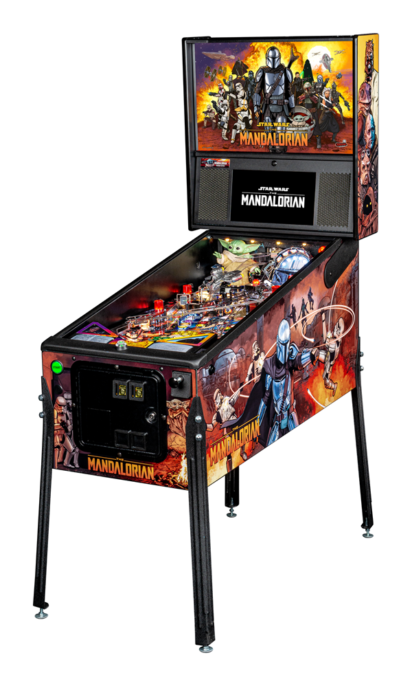 The Mandalorian Premium Flipperautomat mieten – Stern Pinball von 2021